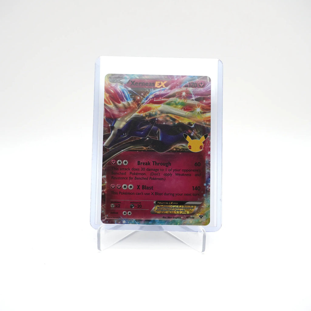 Xerneas EX 97/146 SWSH Celebrations 25th Pokemon Card Holo (Card 1/1)