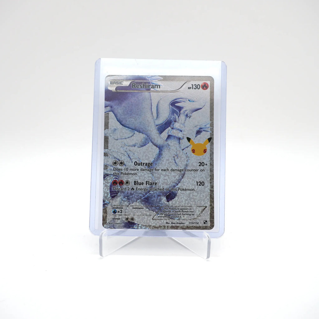 Reshiram – #113/114 Classic Full Art Holofoil • Celebrations 25th English • (Card 1/2)