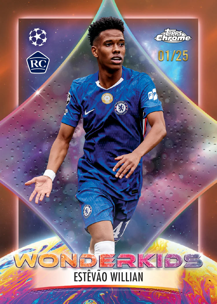 2025-26 Topps Chrome UEFA Club Competitions Value Box