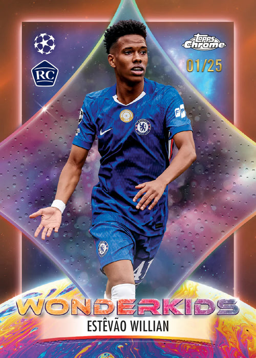 2025-26 Topps Chrome UEFA Club Competitions Value Box
