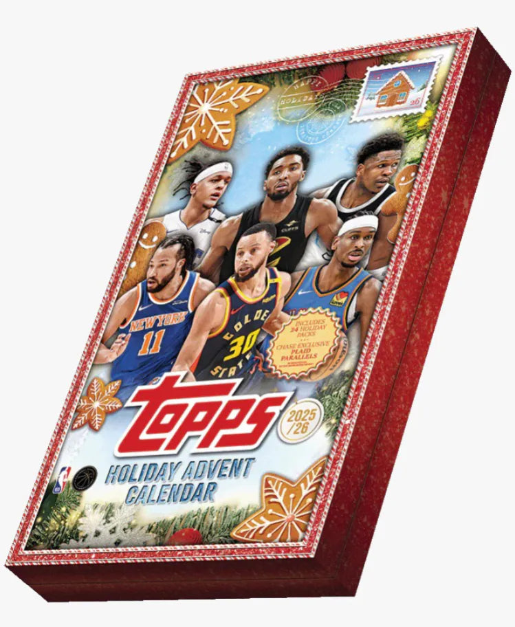 2025-26 Topps Holiday Basketball Countdown Calendar