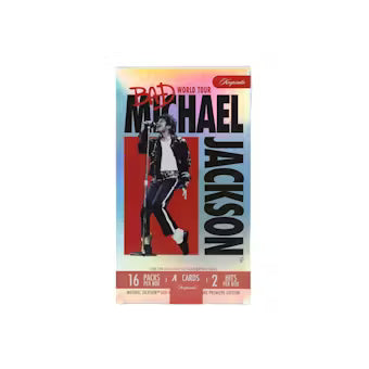 MICHAEL JACKSON BAD WORLD TOUR KEEPSAKE PREMIERE COLLECTION HOBBY BOX