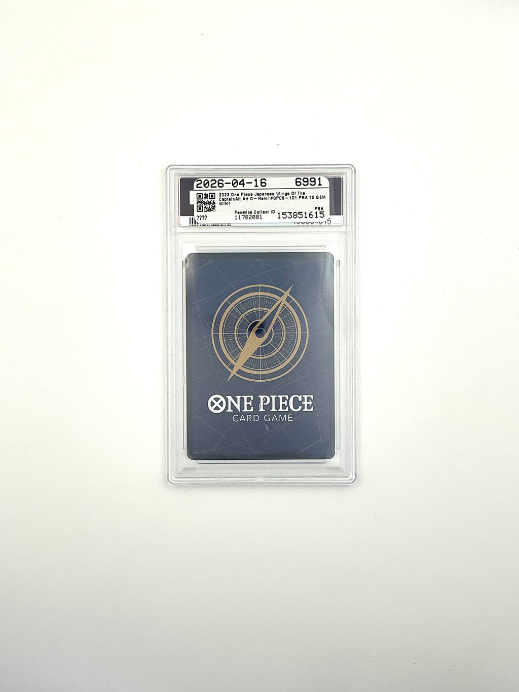 O-Nami OP06-101 SR Parallel PSA 10 One Piece Japanese Card