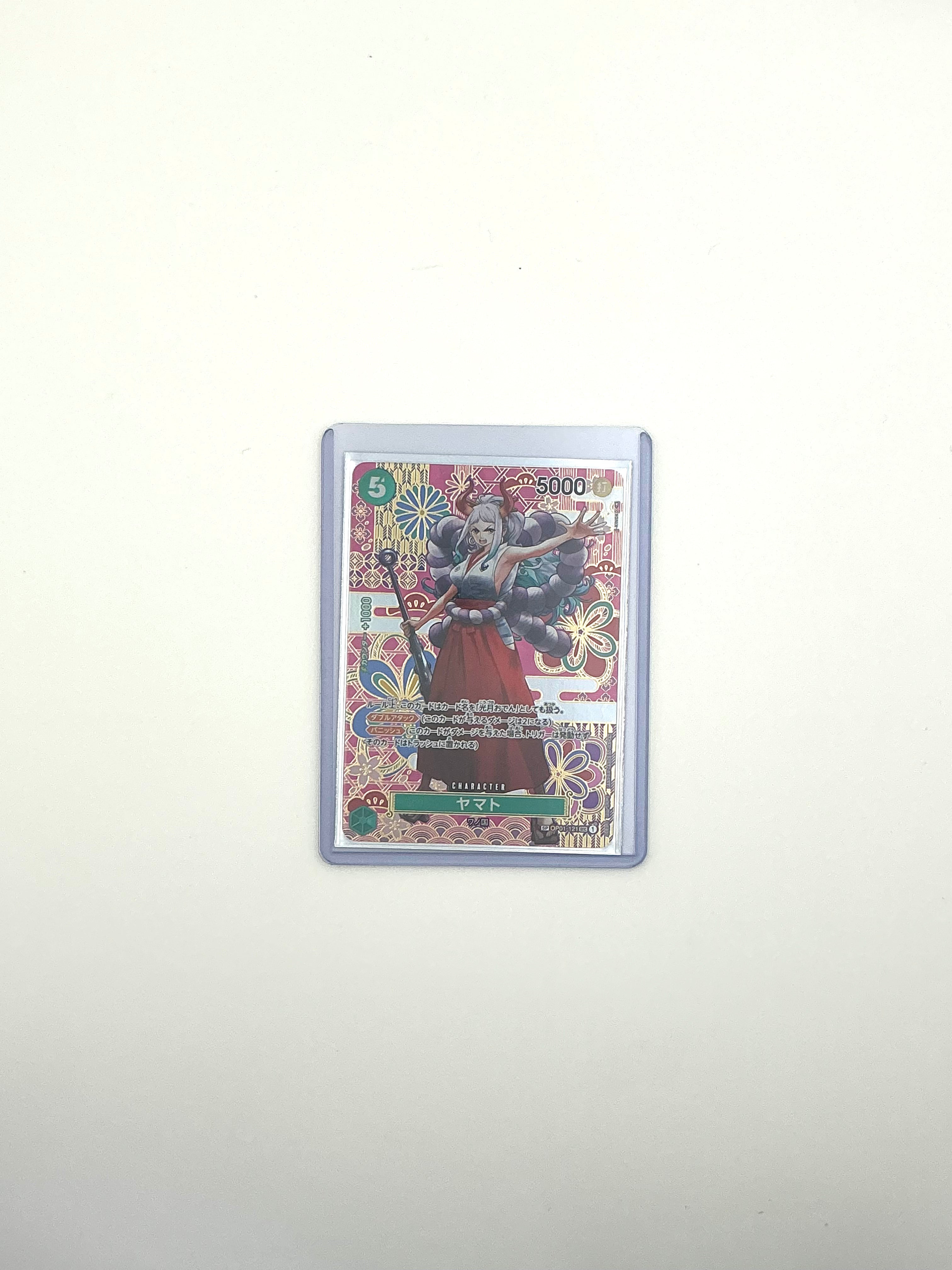 One Piece Card Game Japanese Yamato OP01-121 SEC SP