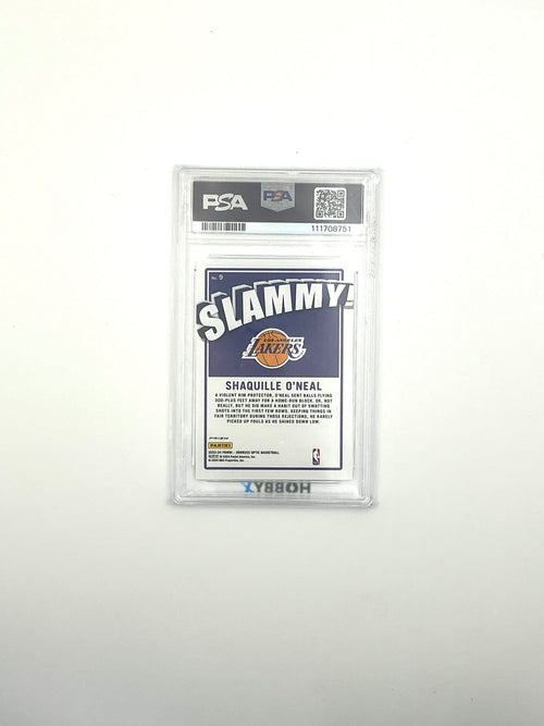 2023-24 Panini Donruss Optic - Slammy! Shaquille O'Neal #9 PSA 10