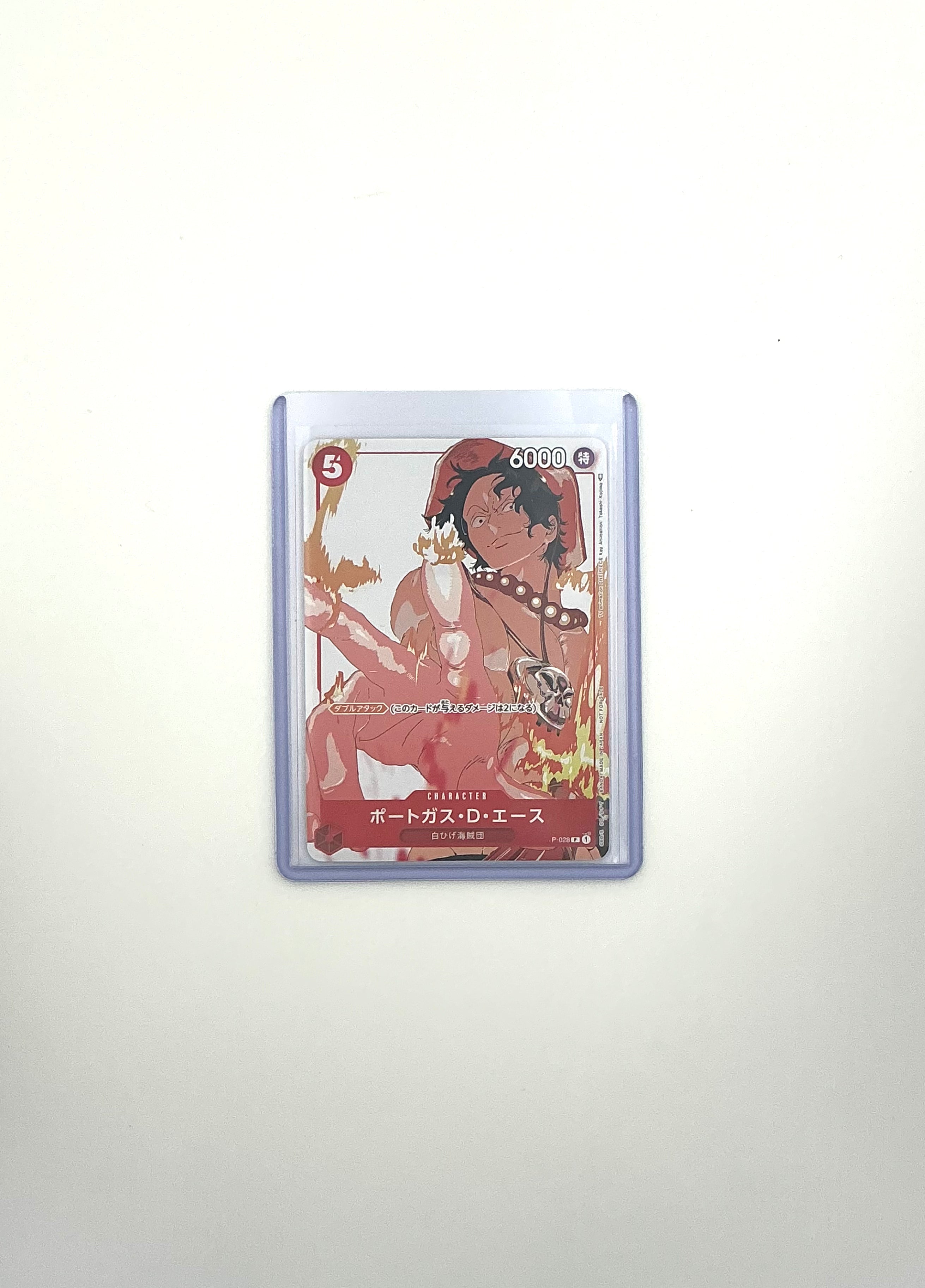 Portgas D Ace P-028 (Promo) 2023 Matching Battle Prize Set 3 ONE PIECE Card JPN  (01)