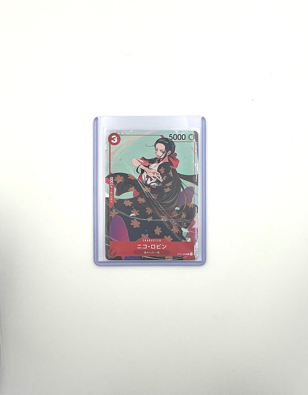 Nico Robin ST01-008 C - Matching Battle Prize Promotion Card Set 3 One Piece NM- (01)