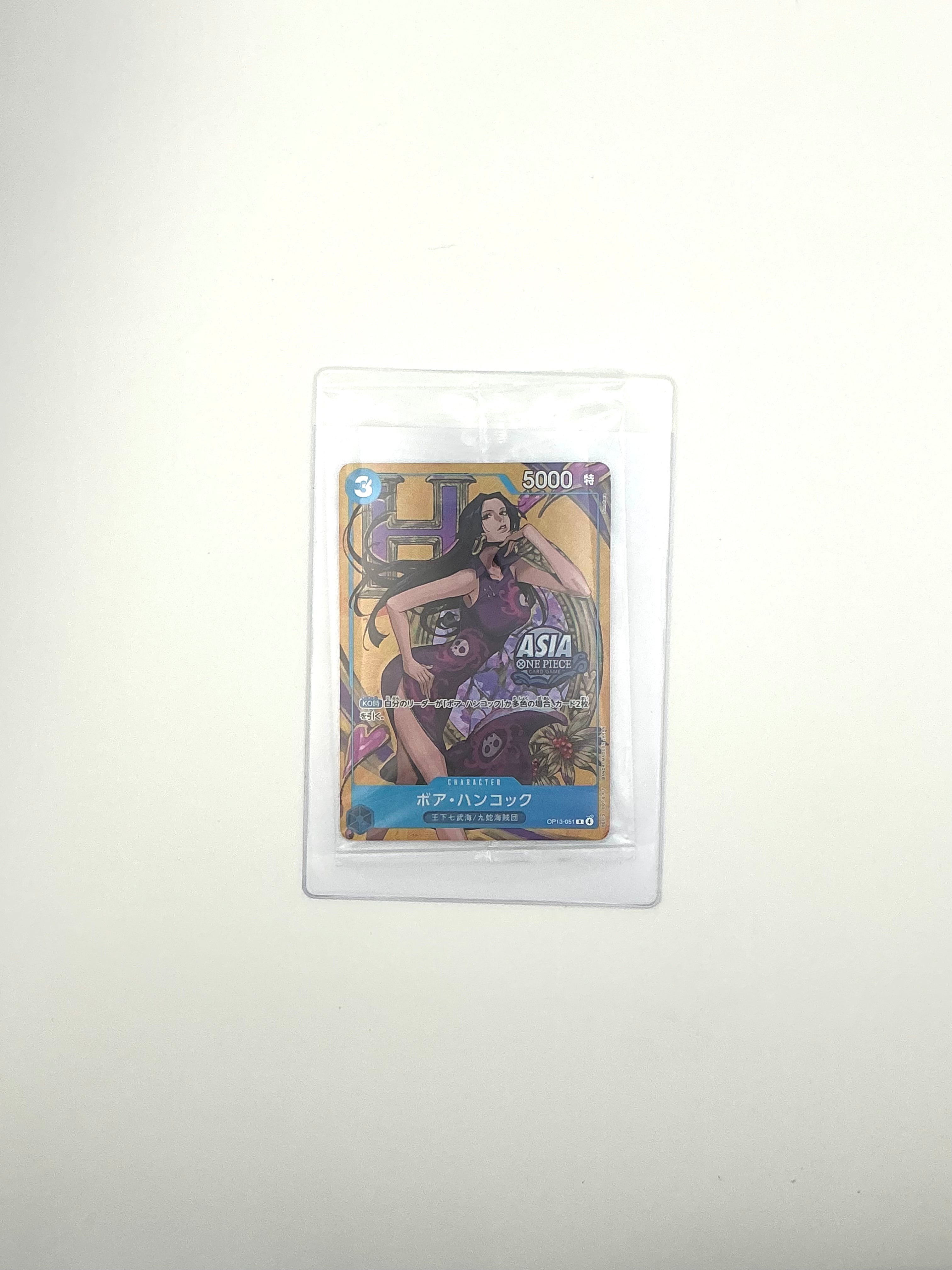 One Piece Card Game JP Boa Hancock OP13-051 Mini Tin PROMO ASIA