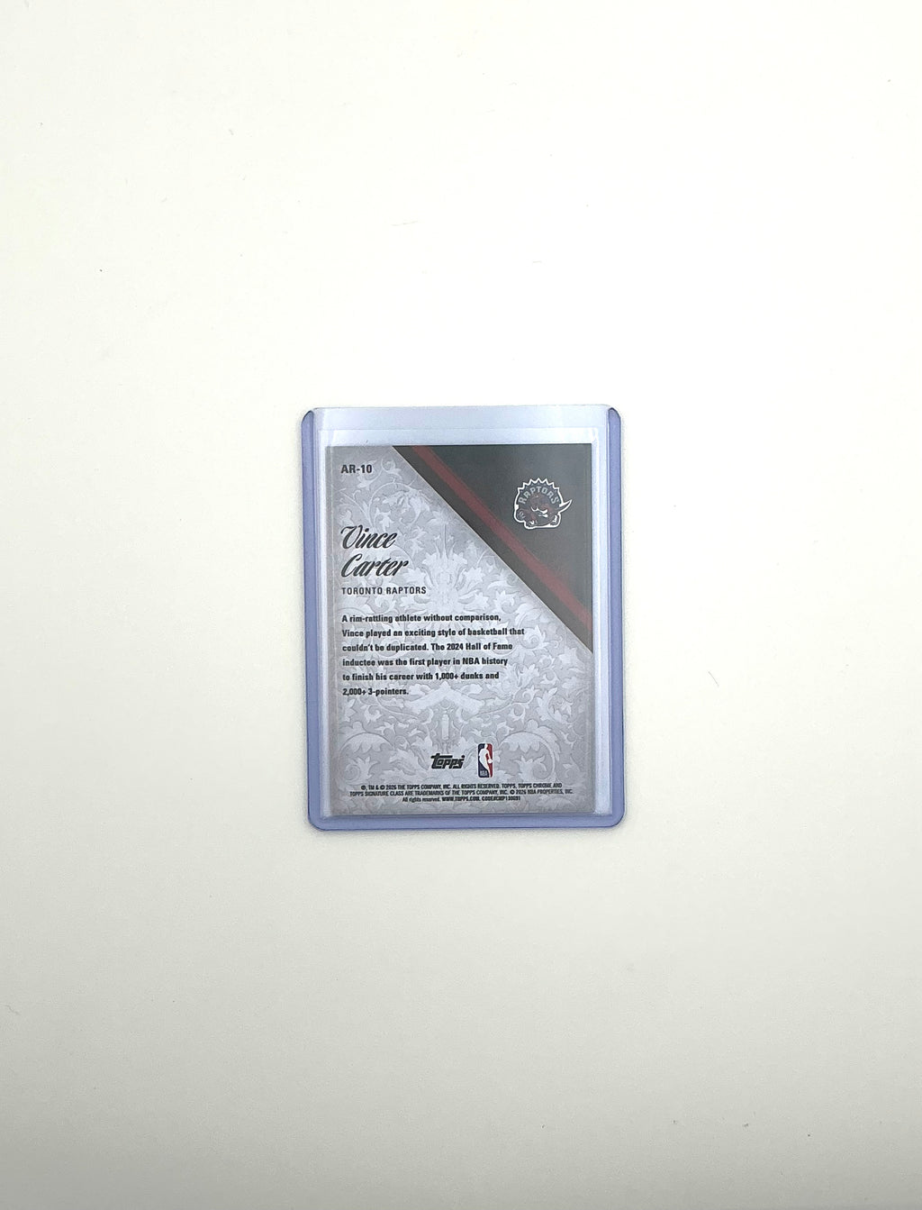 2025-26 Topps Signature Class Vince Carter Aristocrats #AR-10 SSP