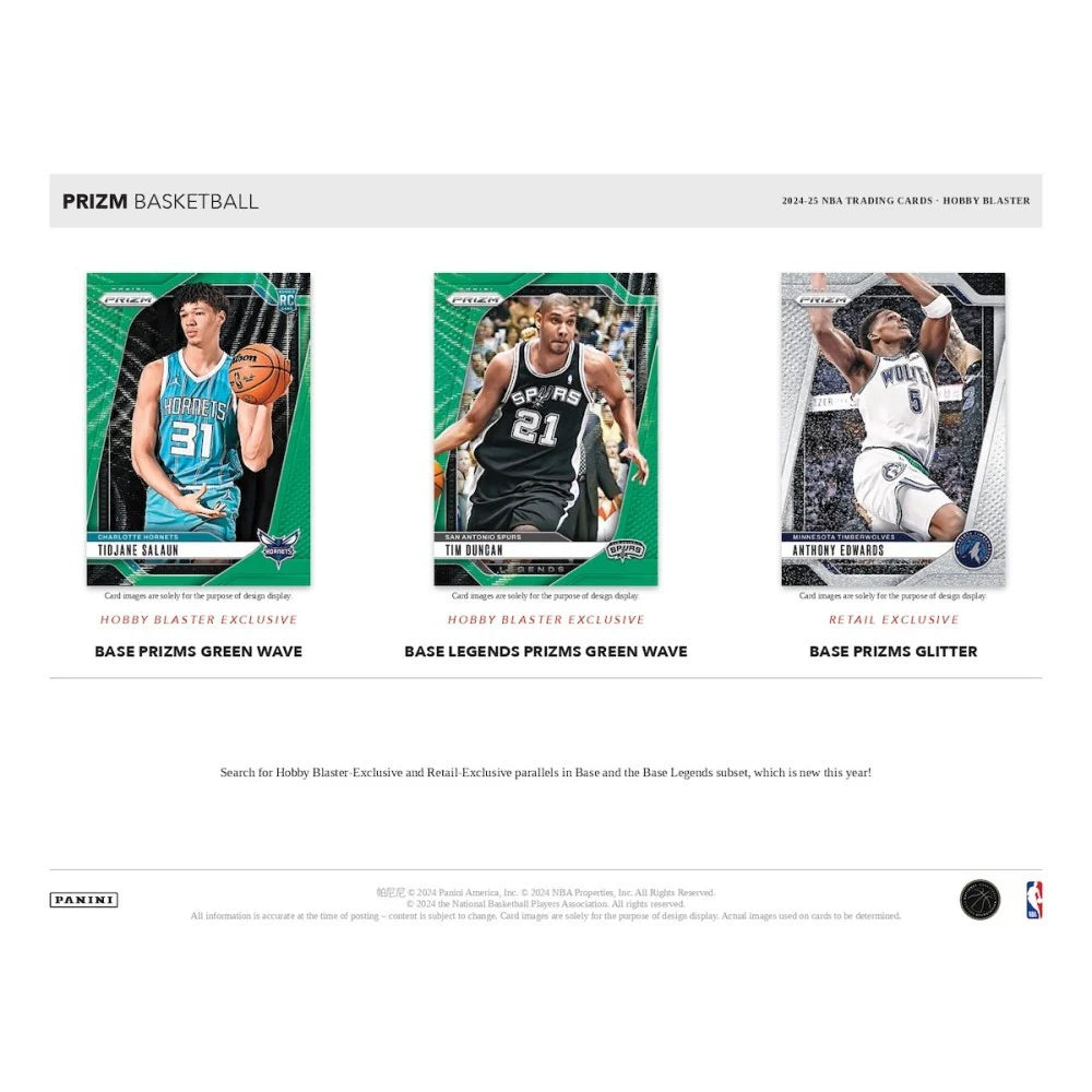2024-25 Panini Prizm Basketball Hobby Blaster Box