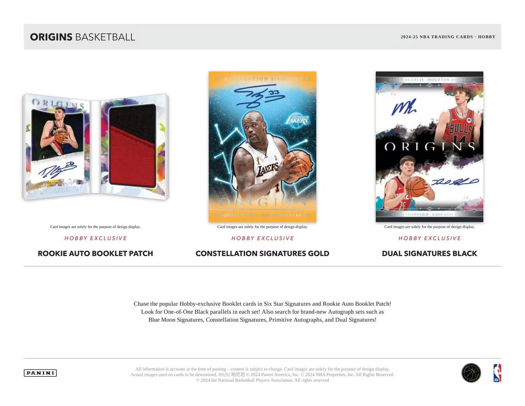 2024/25 Panini Origins Basketball Hobby Box
