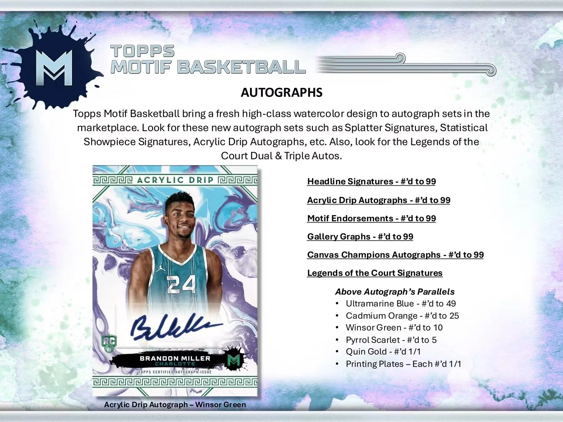 2023-24 Topps Motif Basketball Hobby Box