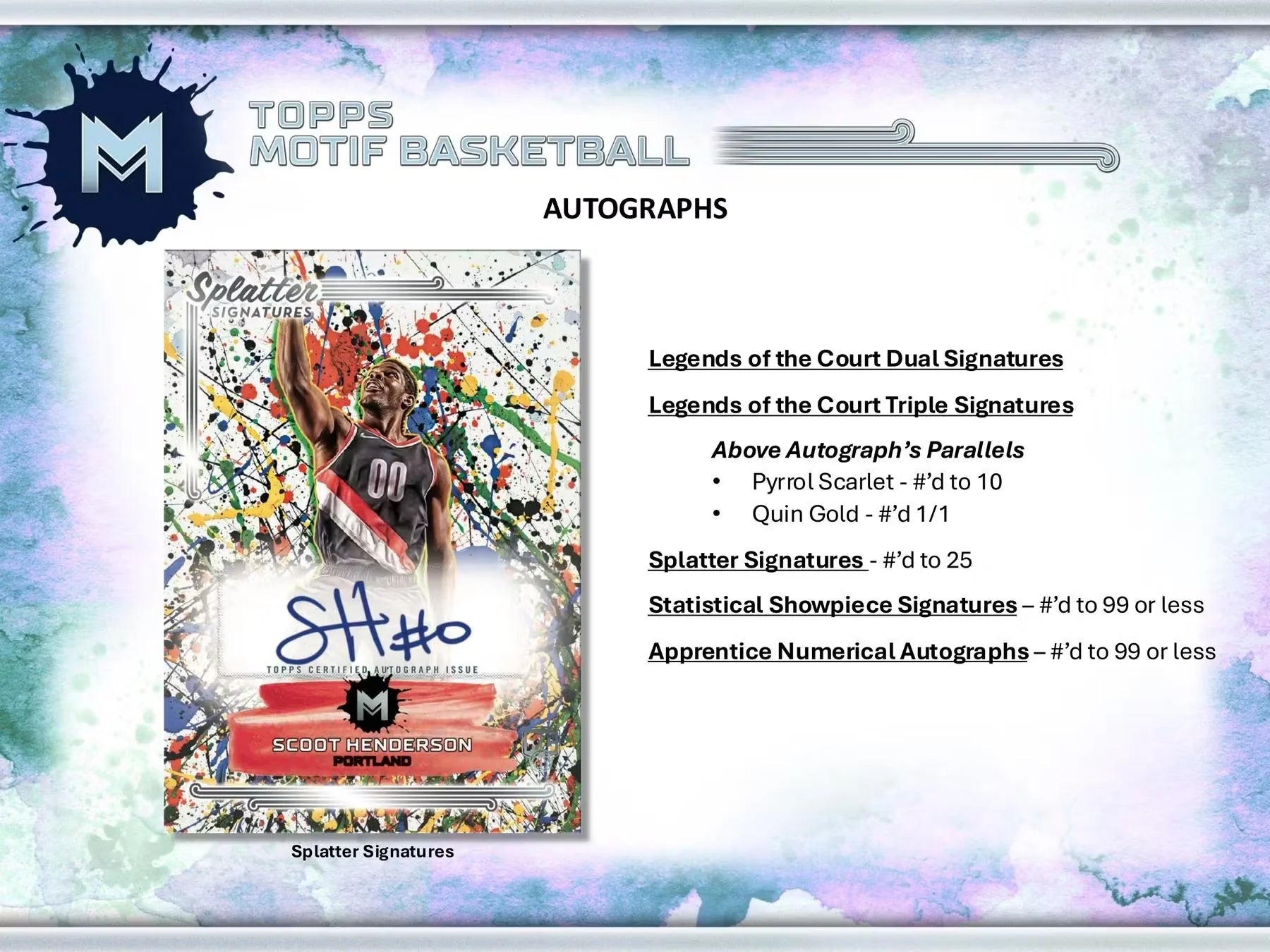 2023-24 Topps Motif Basketball Hobby Box