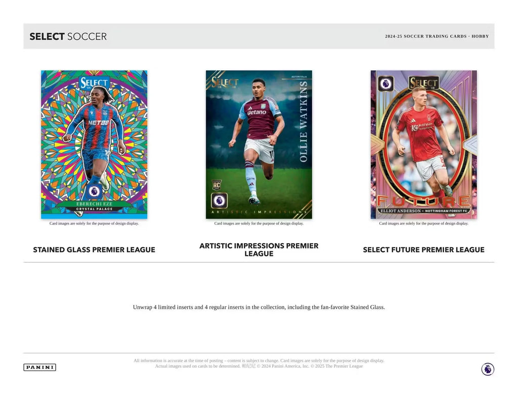 2024-25 Panini Select EPL Soccer Hobby Box