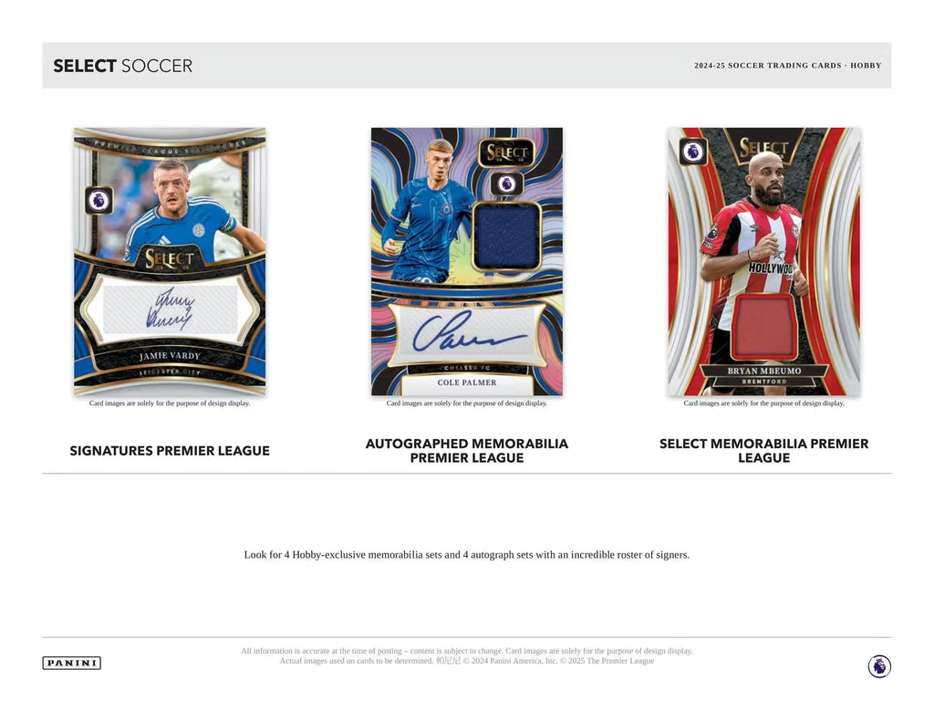 2024-25 Panini Select EPL Soccer Hobby Box