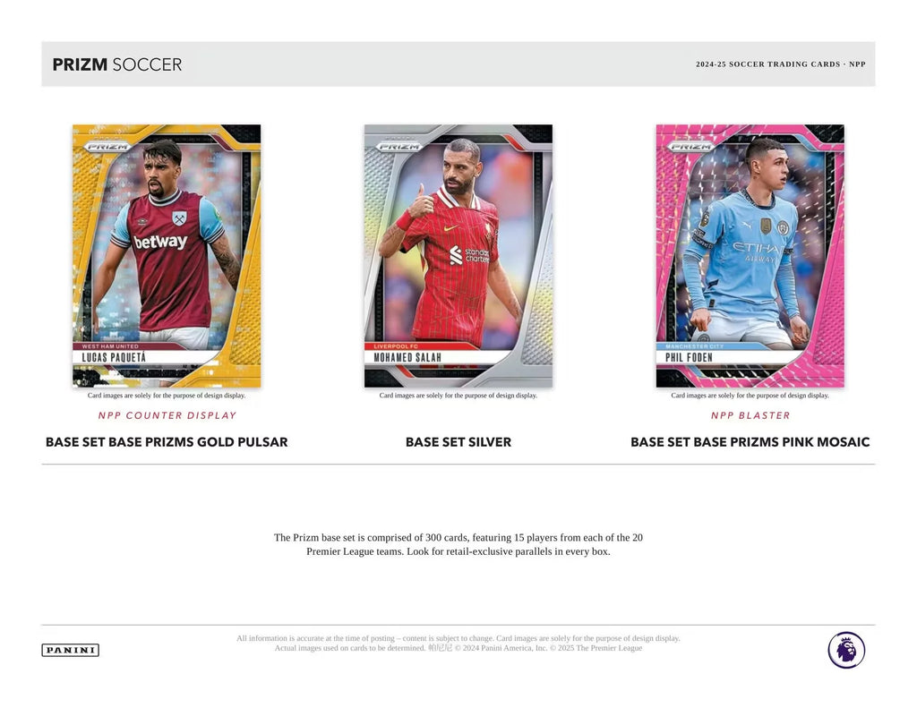 2024-25 Panini Prizm Premier League EPL Soccer Blaster Box