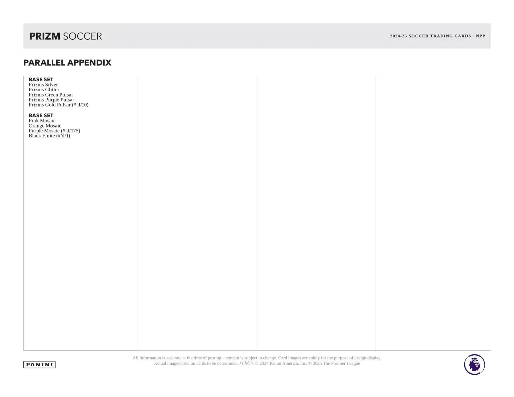 2024-25 Panini Prizm Premier League EPL Soccer Blaster Box