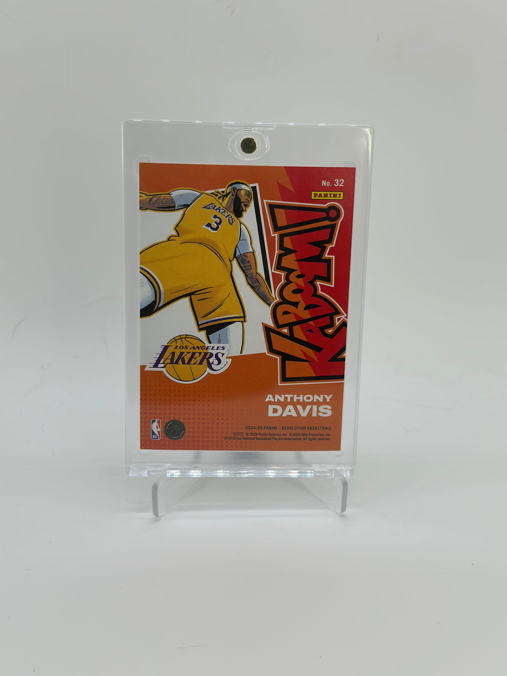 2024-25 Panini Revolution #32 Anthony Davis HORIZONTAL KABOOM