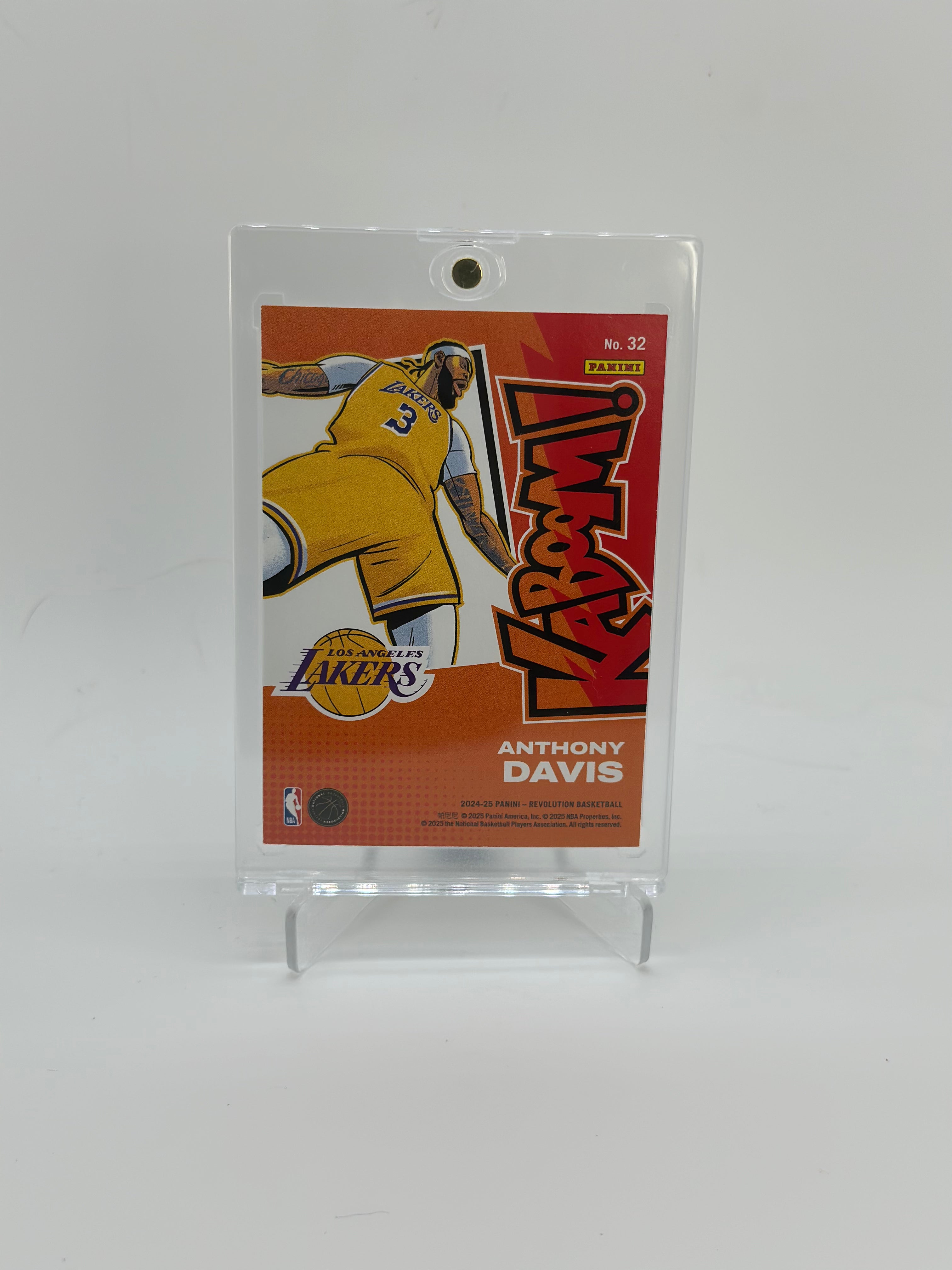 2024-25 Panini Revolution #32 Anthony Davis HORIZONTAL KABOOM