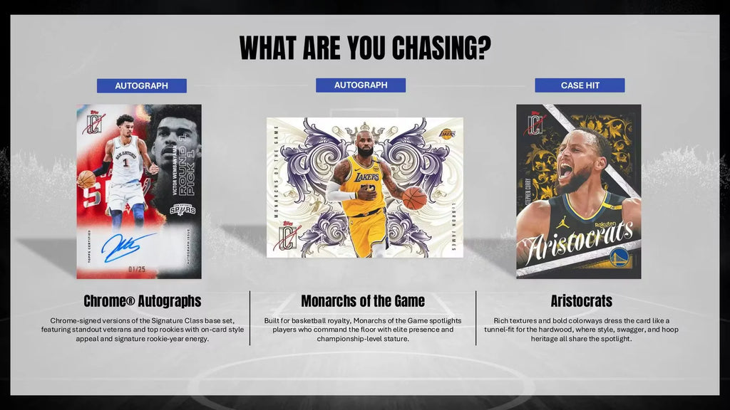 2025-26 Topps Signature Class Basketball Blaster Box