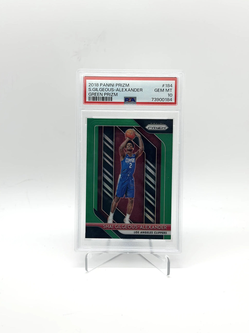 2018-19 Panini Prizm - Shai Gilgeous-Alexander #184 Green Prizm (RC)