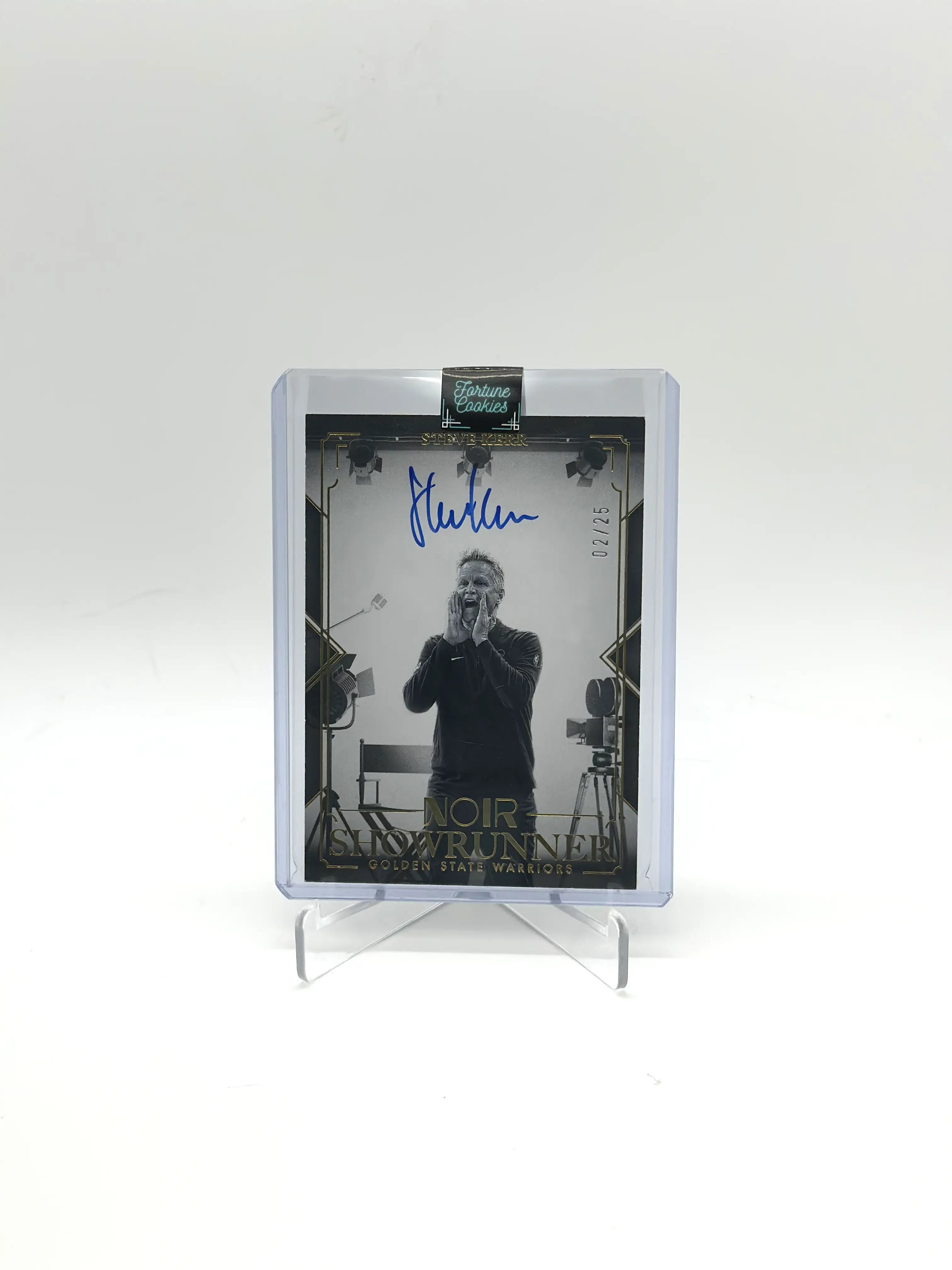 2024-25 PANINI NOIR BASKETBALL STEVE KERR/25 AUTO
