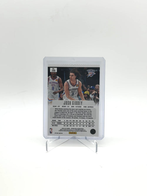 2023-24 Panini Prizm Deca Basketball Josh Giddey Blue /149 #299