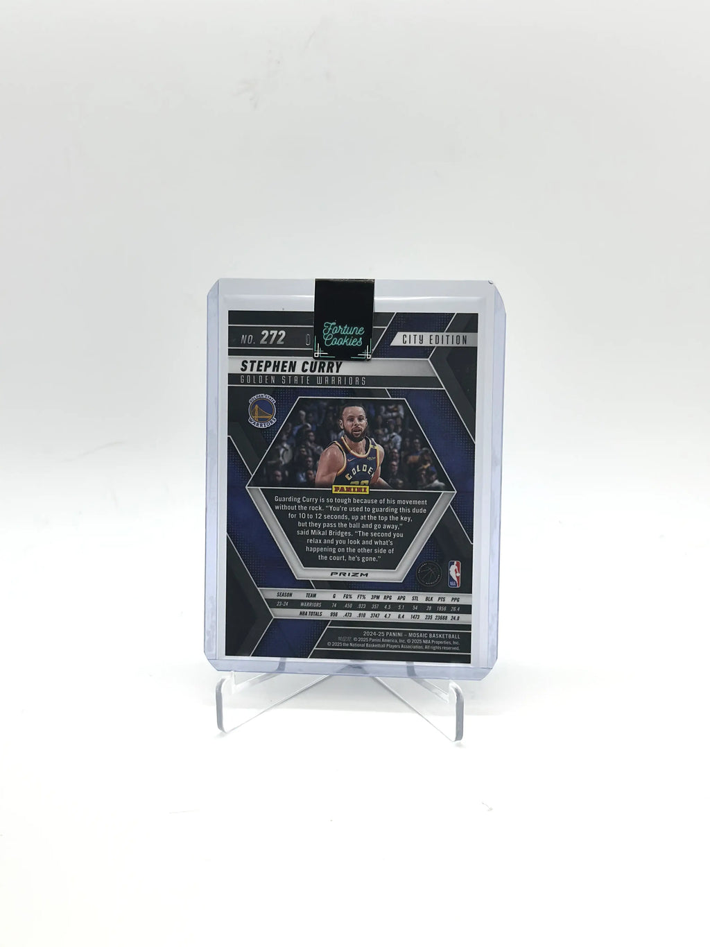 2024-25 Panini Mosaic Basketball Stephen Curry #272 BLUE Mosaic /249