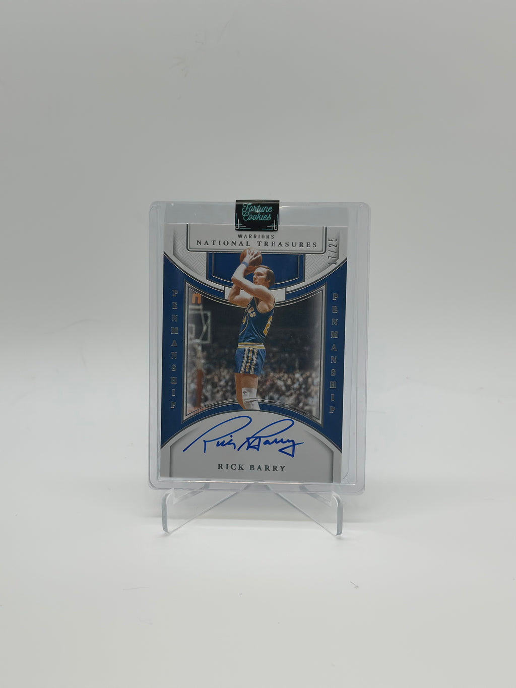 2024-25 Panini National Treasures - Penmanship Rick Barry On Card Auto /24🔥🔥