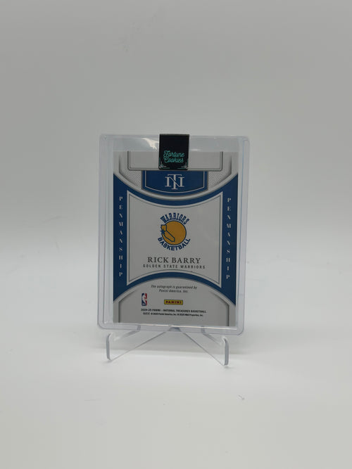 2024-25 Panini National Treasures - Penmanship Rick Barry On Card Auto /24🔥🔥