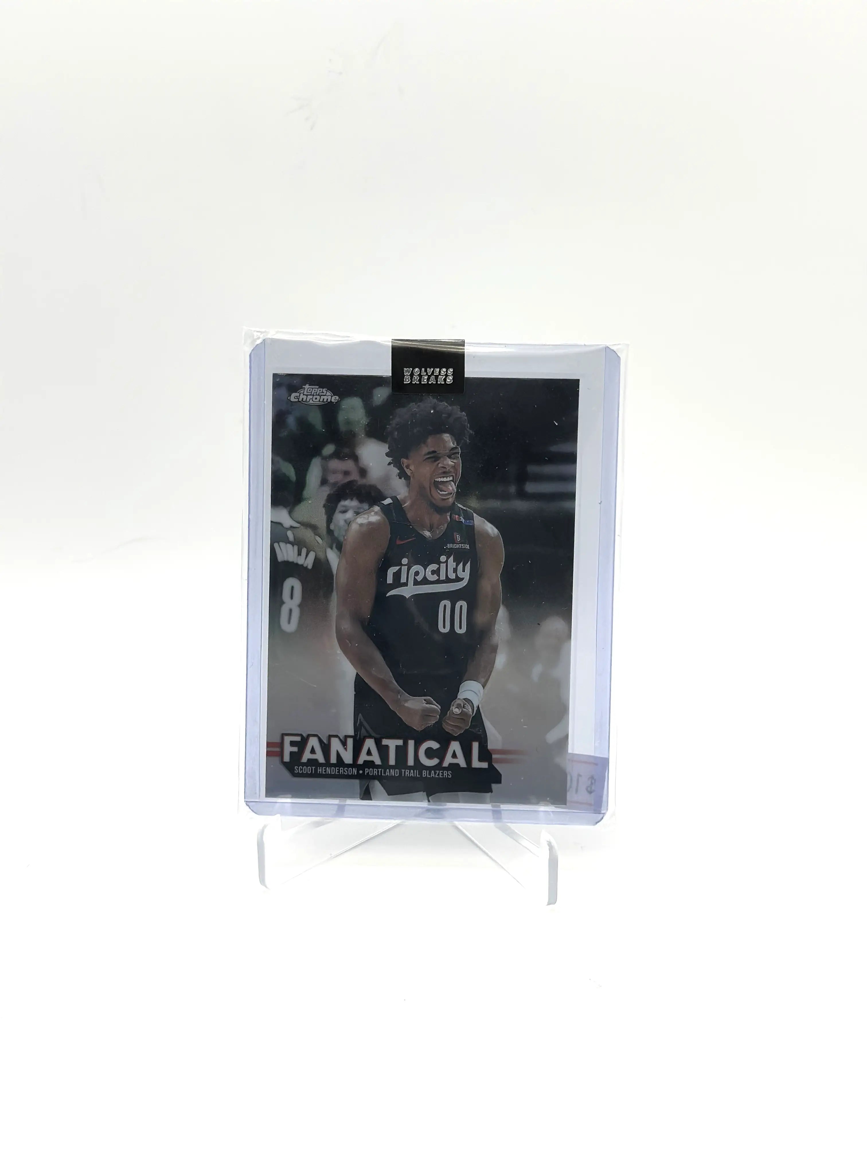 Scoot Henderson 2025-26 Topps Chrome #FAN-9 Fanatical Near Mint or Better