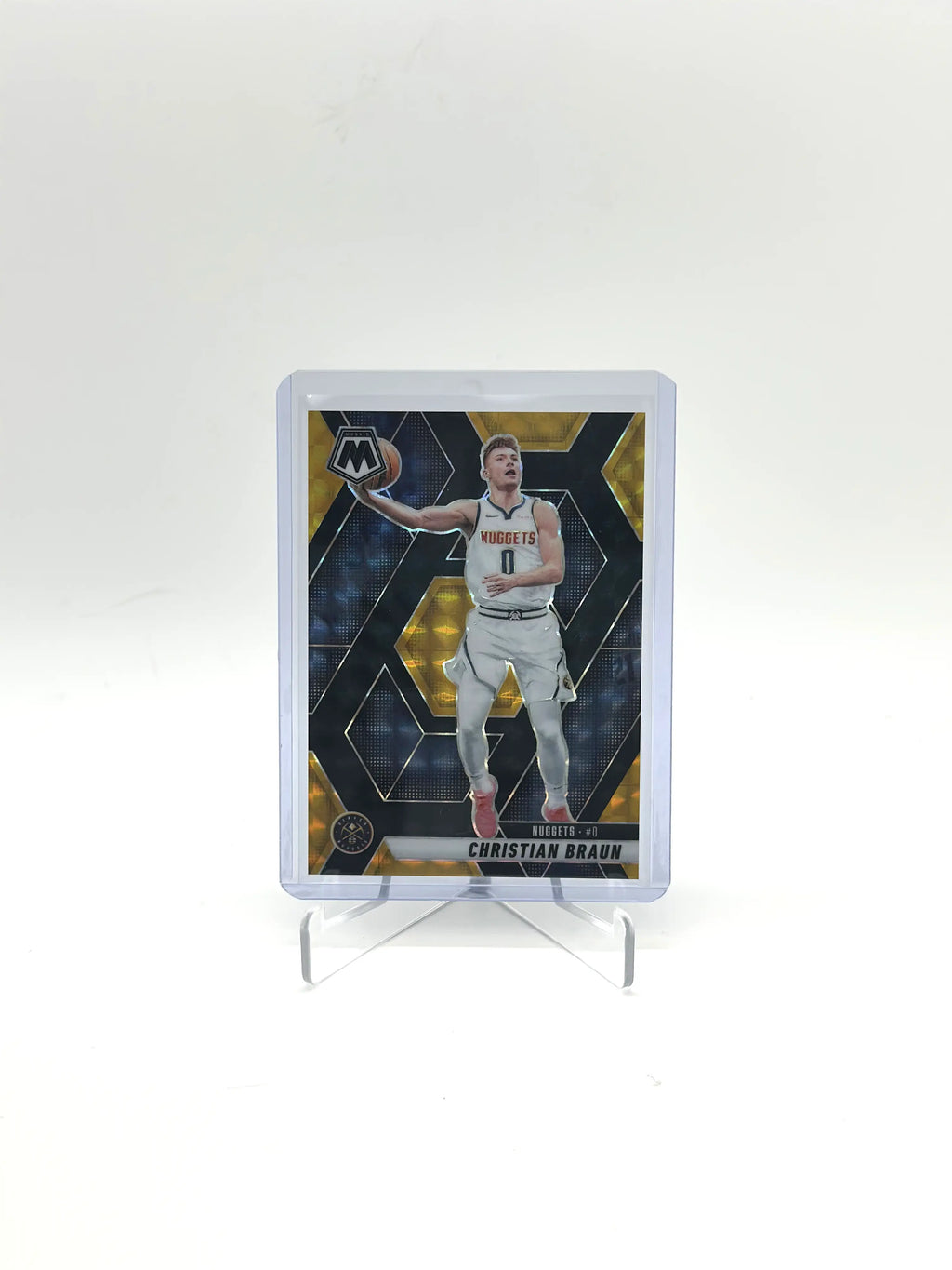 CHRISTIAN BRAUN 2024-25 MOSAIC YELLOW SNAKESKIN MOSAIC PRIZM 2/8