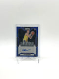 2024-25 Panini Prizm Dalton Knecht Blue Shimmer /49 - Sensational Signatures RC