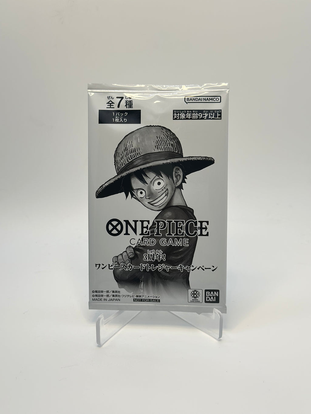 ONE PIECE TCG 日文 3週年RANDOM Promo Card