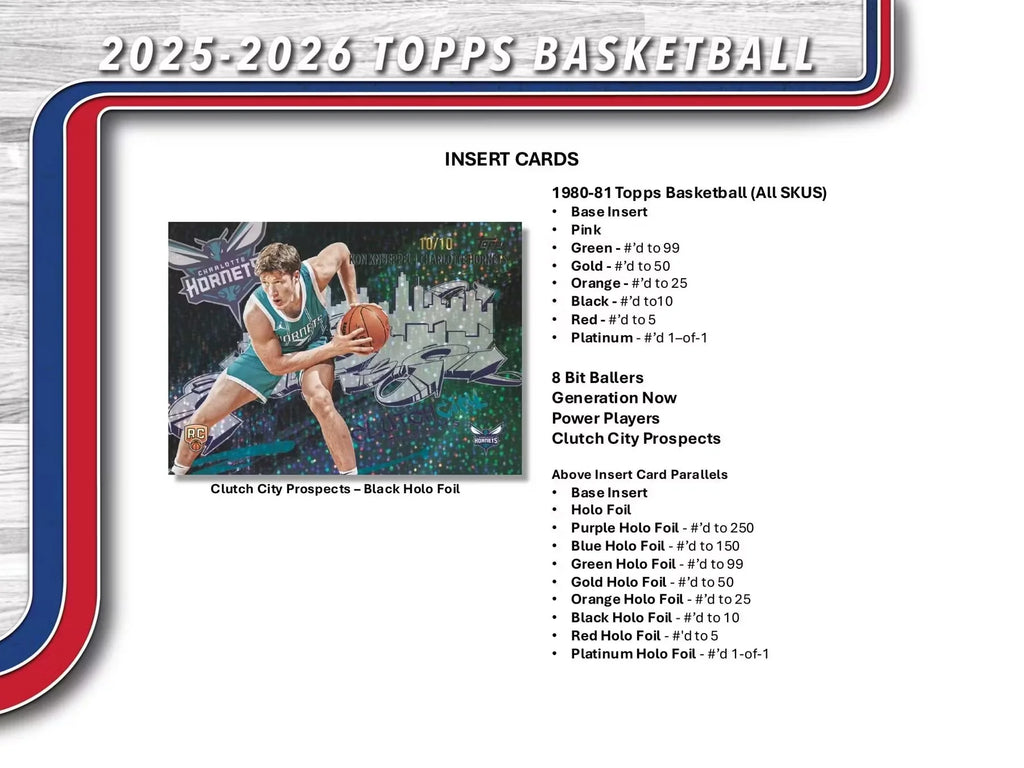2025-26 Topps Basketball Blaster Box