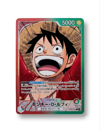 Bandai 海賊王卡牌遊戲 卡牌遊戲 - OP13-傳承的意志 (OP13-001 モンキー・Ｄ・ルフィ) [P-L]