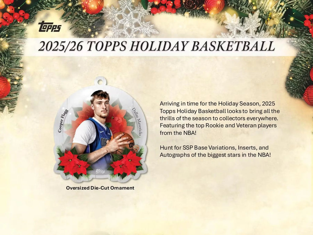 2025/26 Topps Holiday Basketball - Mega Box