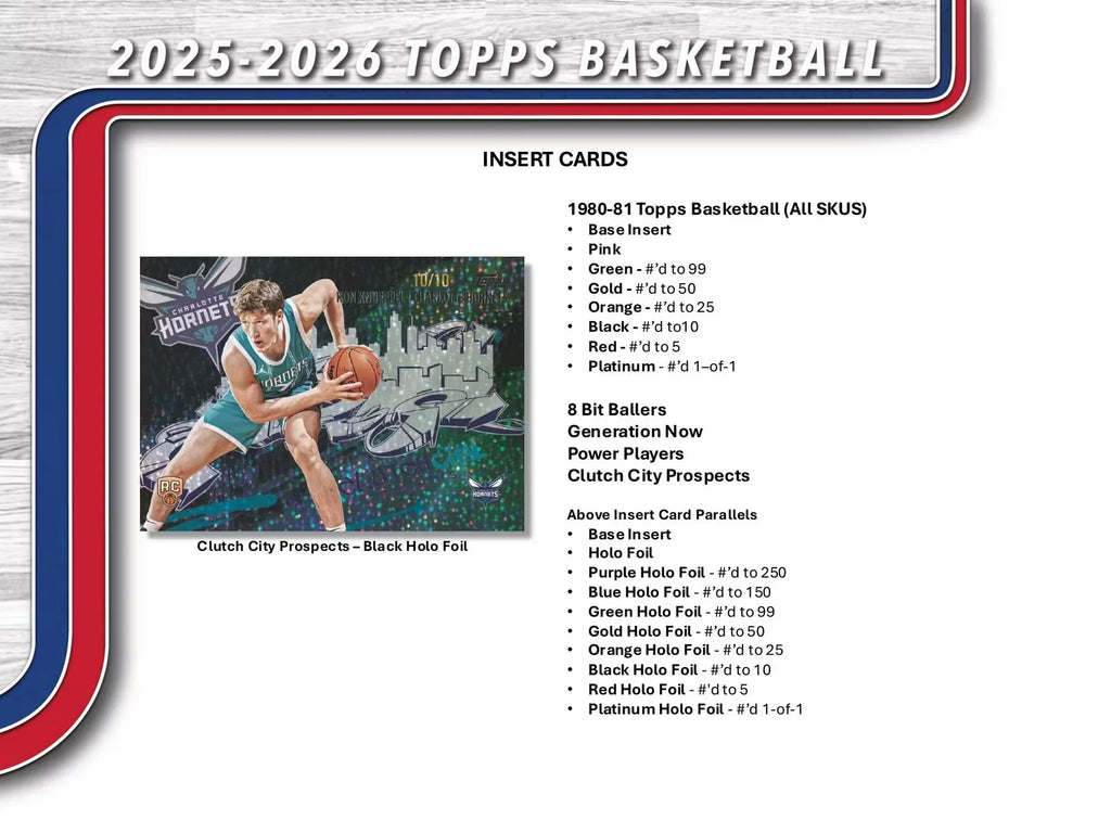 2025-26 Topps Basketball Mega Box
