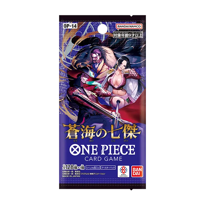One Piece - BOOSTER BOX -The Azure Sea’s Seven 蒼海的七傑【OP-14】Japanese