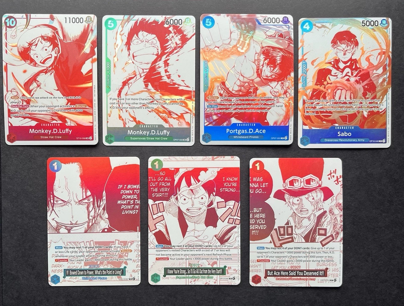 One Piece Card - OP13 Complete Promo Set