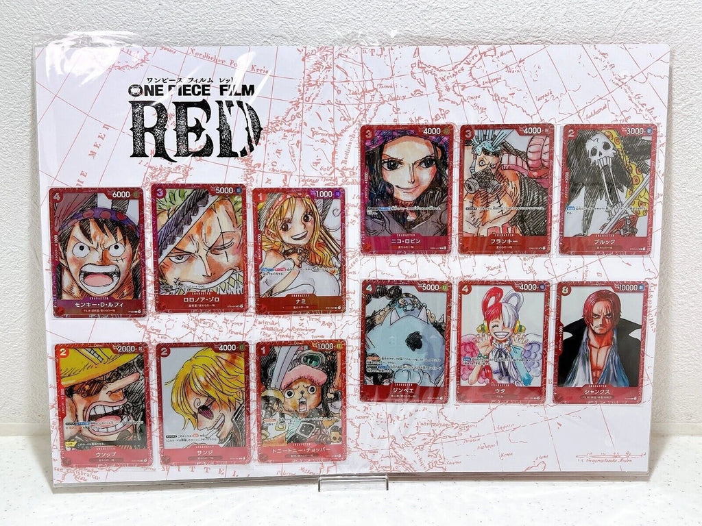 One Piece Card Game - Premium Card Collection Film Red Edition Japan New