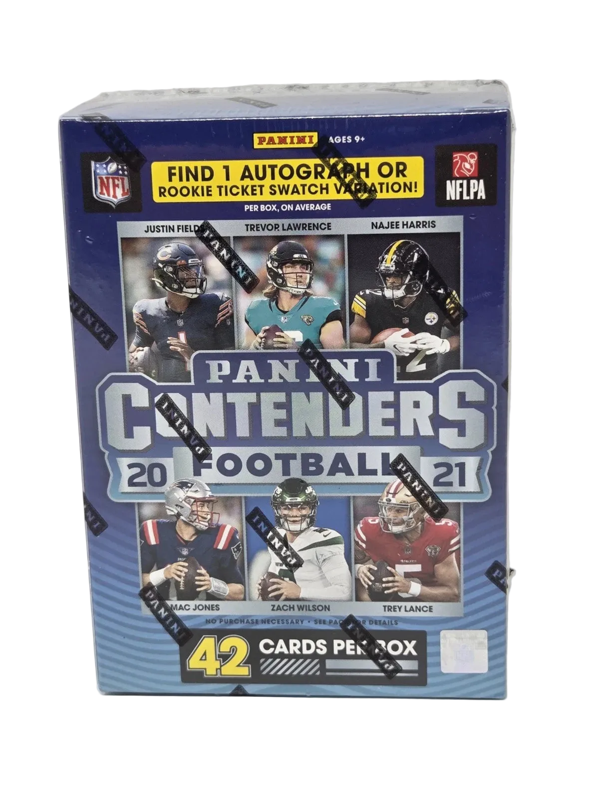 Panini Football 2021 NFL Contenders Football Blaster Box 42 Cards Factory Sealed