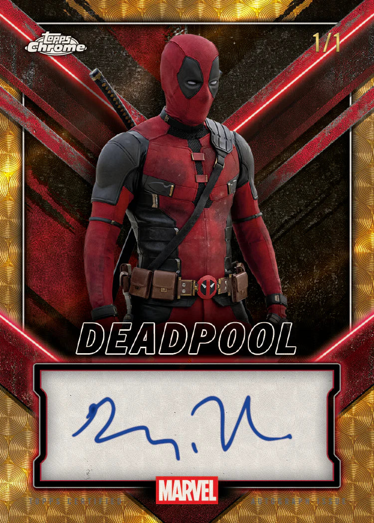 2025 Topps Chrome® Deadpool - Value Box