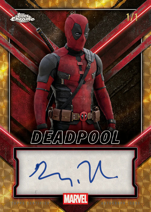 2025 Topps Chrome® Deadpool - Value Box