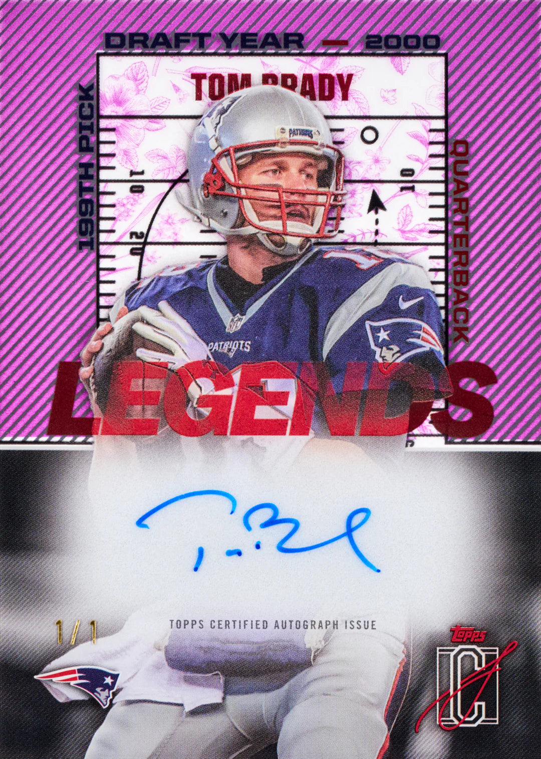 2025 Topps Signature Class Football - Hobby Box