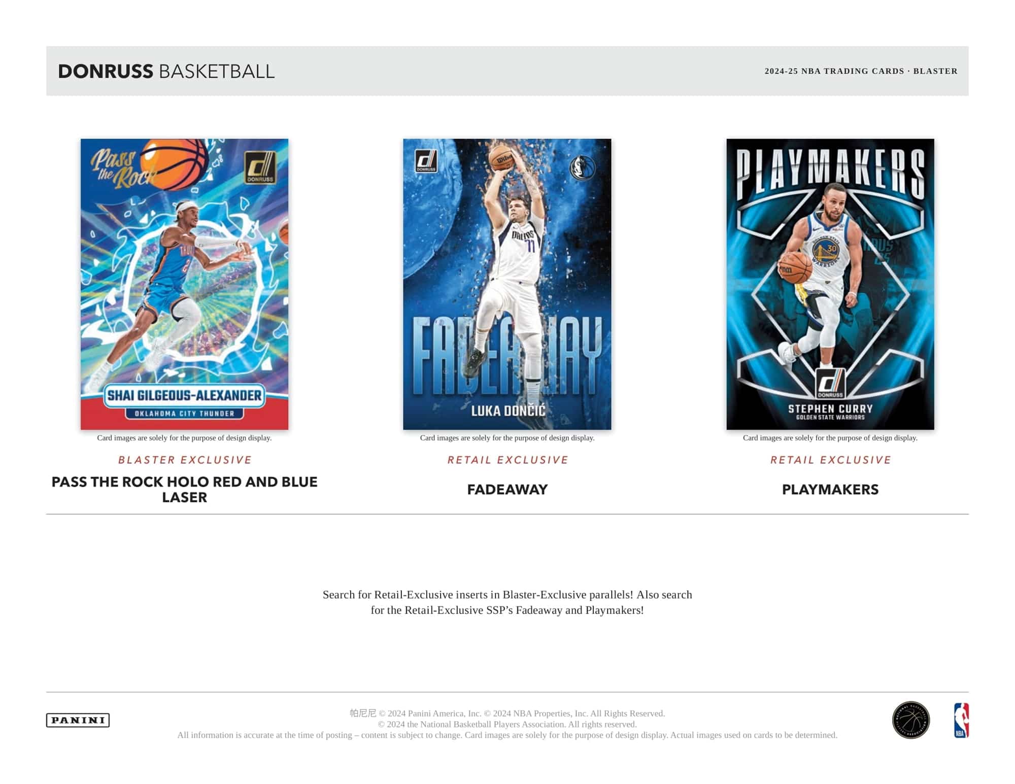 2024-25 Panini Donruss Basketball Blaster Bo