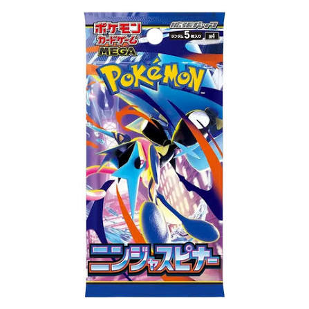 Pokémon 日版 寶可夢集換式卡牌遊戲 超級進化 擴充包 忍者飛旋 - M4 (單卡包）(01)