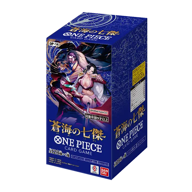 One Piece - BOOSTER BOX -The Azure Sea’s Seven 蒼海的七傑【OP-14】Japanese