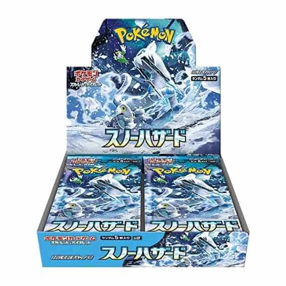 Pokemon TCG 日版 朱與紫 sv2P 「スノーハザード」冰雪險境 擴充包