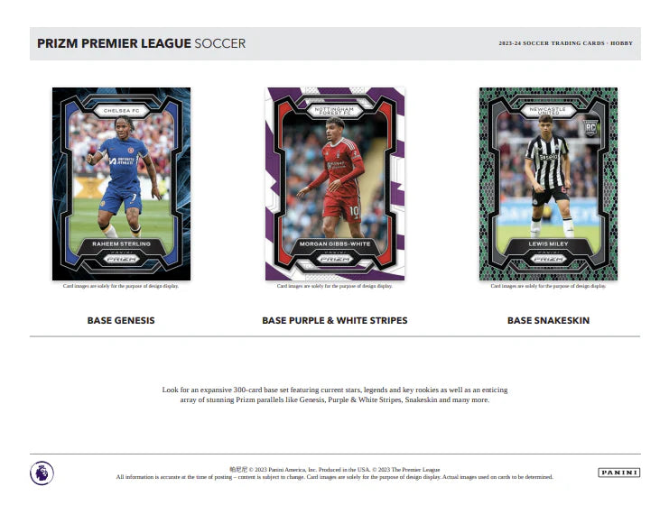 2023-24 Panini Prizm Premier League EPL Soccer Hobby